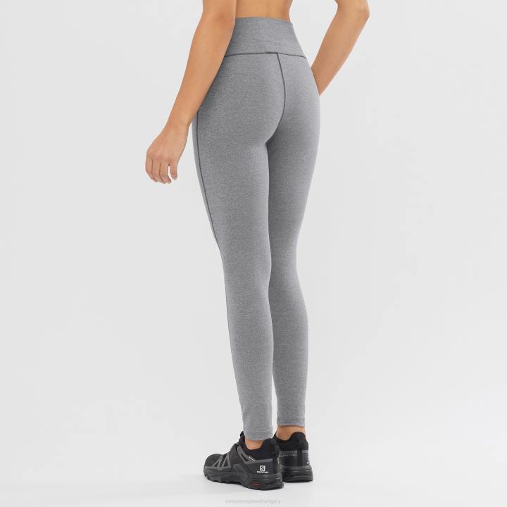 T8841801 Salomon fekete-hanga női leggings elengedhetetlen meleg fekete-hanga