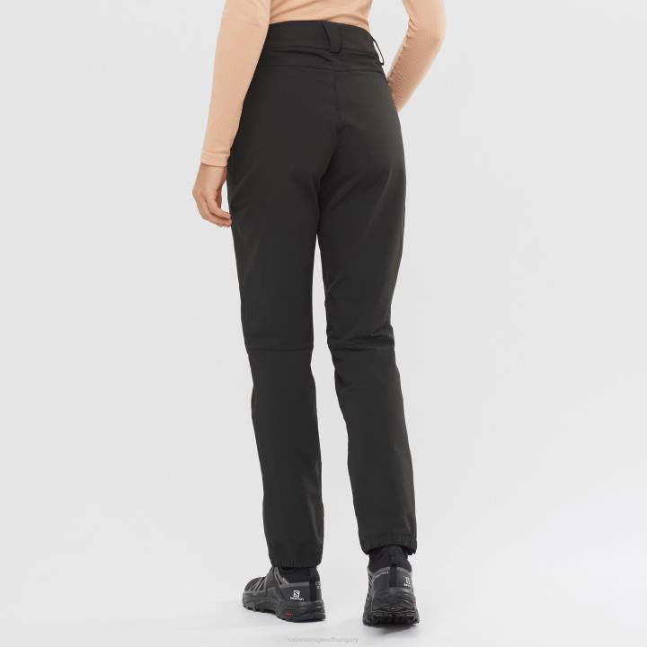 T8841780 Salomon fekete női nadrág outpeak meleg fekete