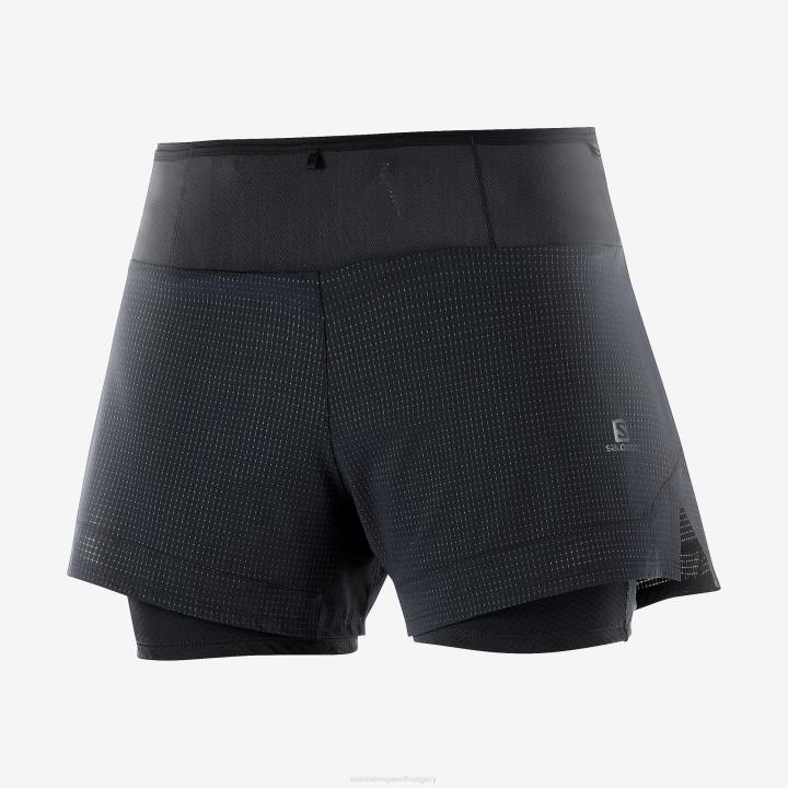 T8842503 Salomon fekete sense aero 2in1 rövid női fekete új