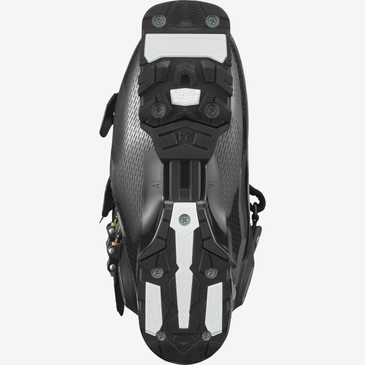 T8841889 Salomon fekete-belluga-arany csillogású női on-piste csizma s/pro hv 90 black-belluga