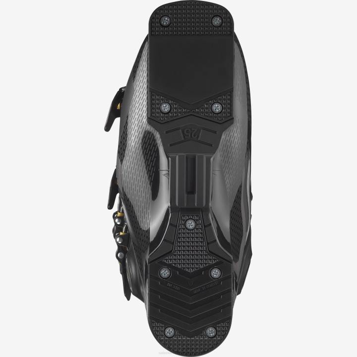 T8841893 Salomon fekete-belluga-arany csillogású női on-piste csizma s/pro hv 90 ch black-belluga-golden glaw