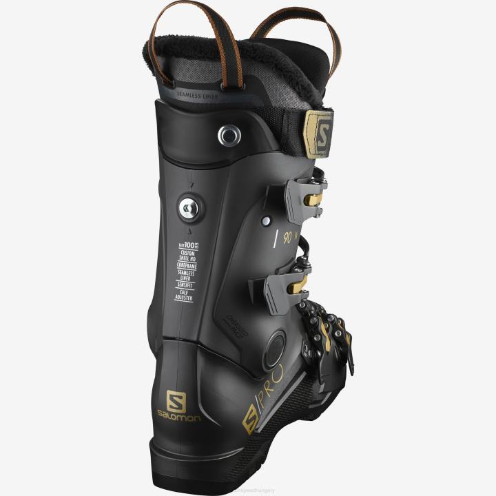 T8841897 Salomon beluga-fekete-réz metál női pályás síléc s/pro 90 beluga-fekete-réz metál
