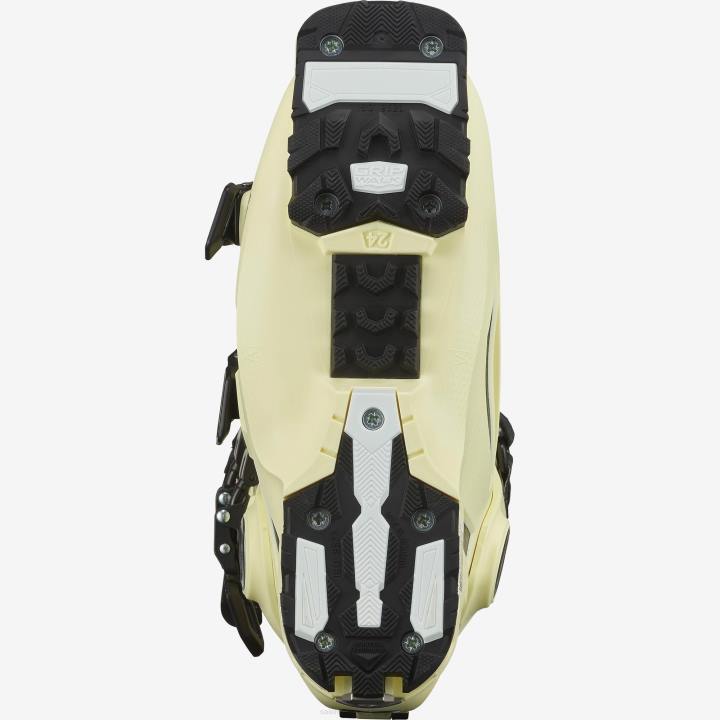 T8841902 Salomon gyengéd sárga-fekete-fehér női freeride csizma shift pro 110 finom sárga-fekete-fehér színben