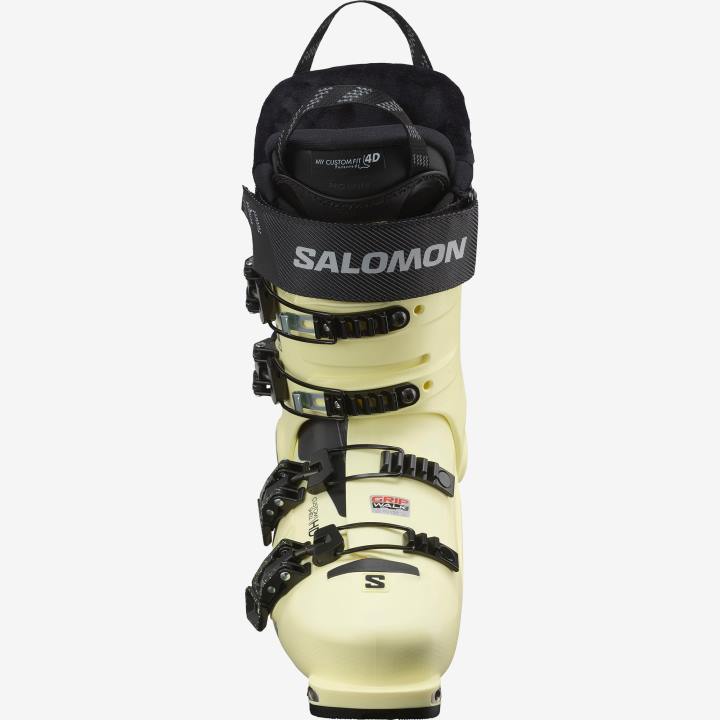 T8841902 Salomon gyengéd sárga-fekete-fehér női freeride csizma shift pro 110 finom sárga-fekete-fehér színben