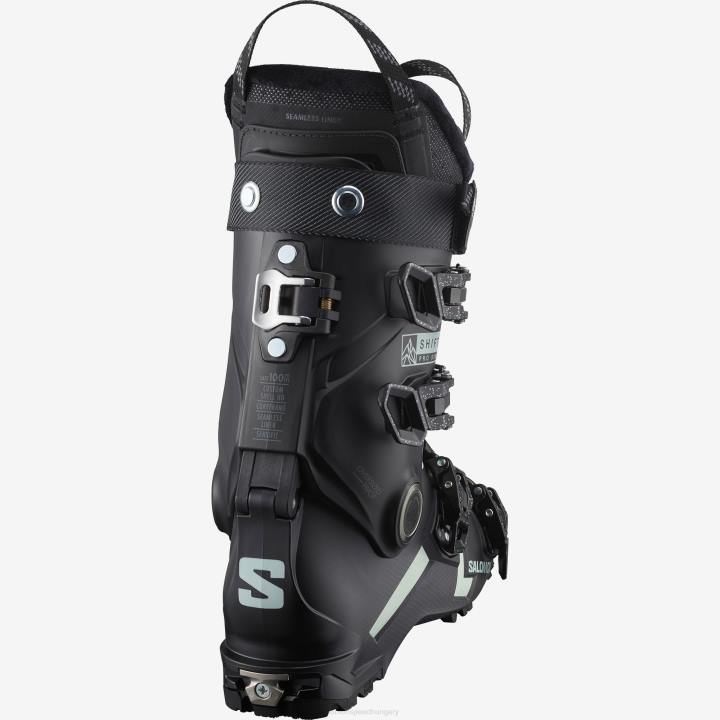 T8841904 Salomon fekete-fehér moha-belluga női freeride csizma shift pro 90 fekete-fehér moha-bellugánál