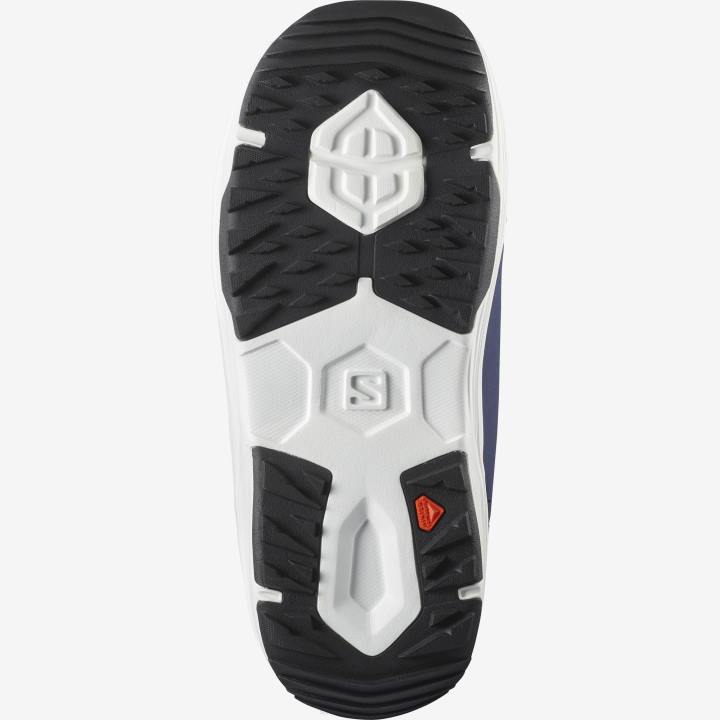 T8841953 Salomon este kék-fehér női snowboard csizma kiana dual boa estélyi kék-fehér