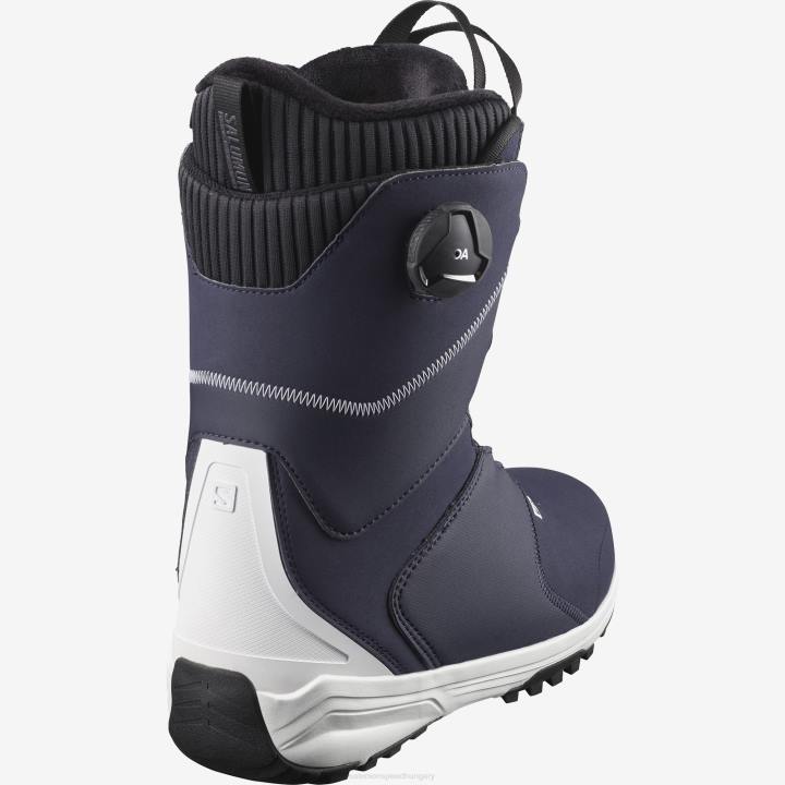 T8841953 Salomon este kék-fehér női snowboard csizma kiana dual boa estélyi kék-fehér