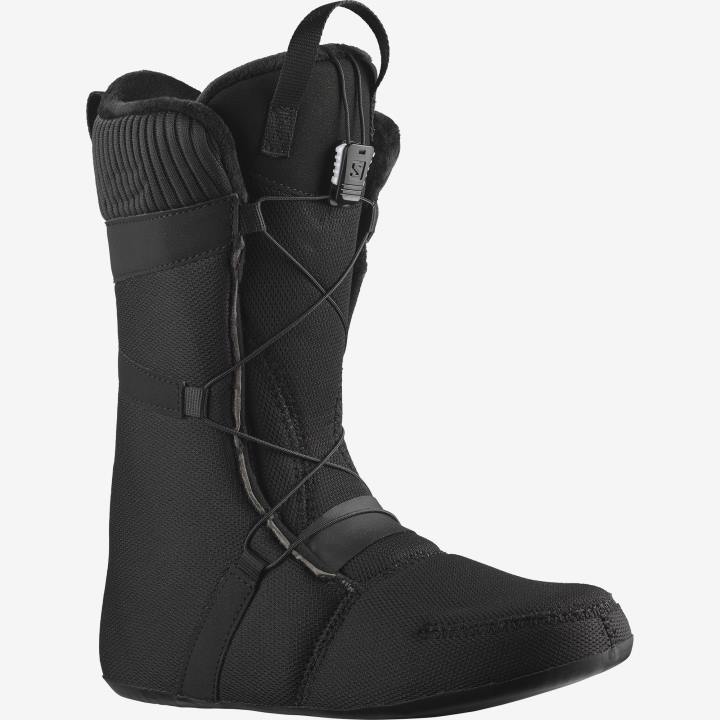 T8841954 Salomon fekete ezüst női snowboard csizma kiana dual boa fekete-ezüst