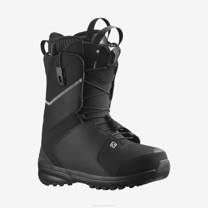 T8841955 Salomon fekete ezüst női snowboard csizma kiana fekete-ezüst