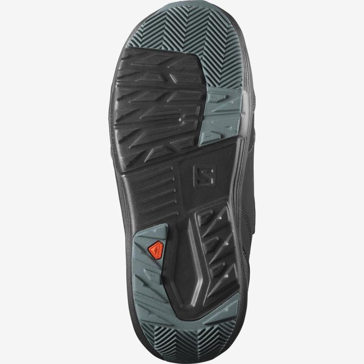 T8841956 Salomon fekete-viharos időjárás női snowboard csizma ivy boa fekete-viharos időjárás