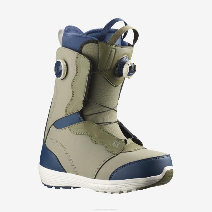 T8841957 Salomon vetiver-zöld-insignia kék női snowboard csizma ivy boa vetiver-green-signia kék