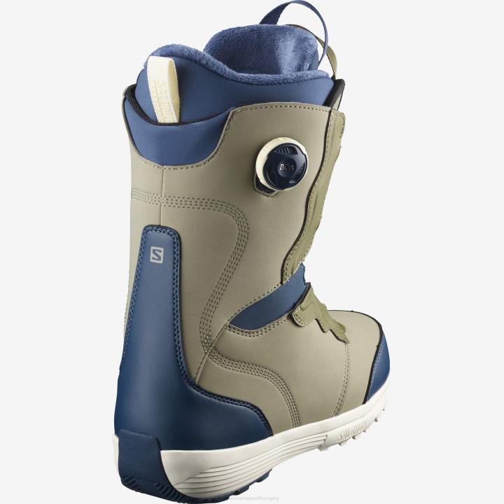 T8841957 Salomon vetiver-zöld-insignia kék női snowboard csizma ivy boa vetiver-green-signia kék