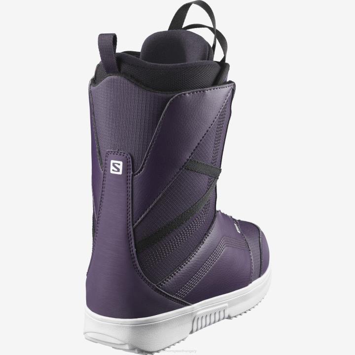 T8841960 Salomon nadálytő-fehér női snowboard csizma skarlát boa nadálytő-fehér