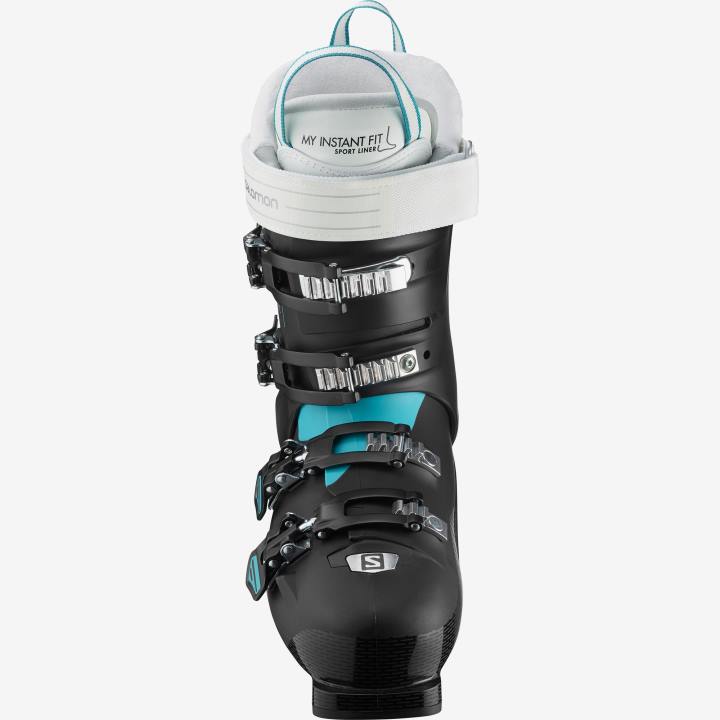 T8842237 Salomon fekete-búvár kék-fehér női on-piste csizma s/pro hv 80 w ic fekete-búvár kék-fehér