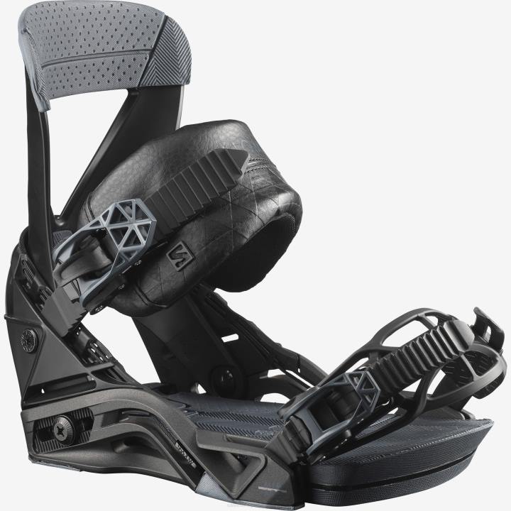 T8841962 Salomon fekete kék női snowboard kötések délibáb fekete-kék