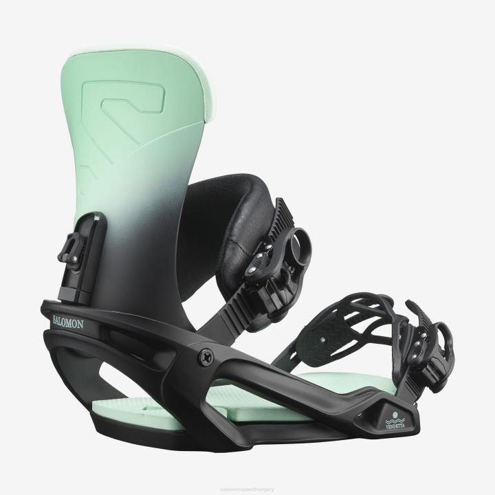 T8841966 Salomon fekete-zöld női snowboard kötés vendetta fekete-zöld