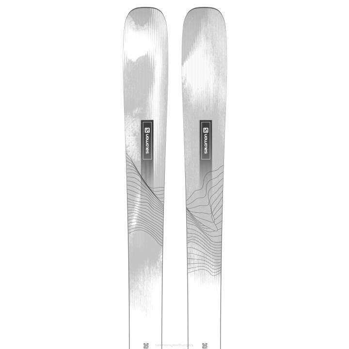 T8841884 Salomon fehér fekete női all-mountain síléc tartás 94 fehér-fekete