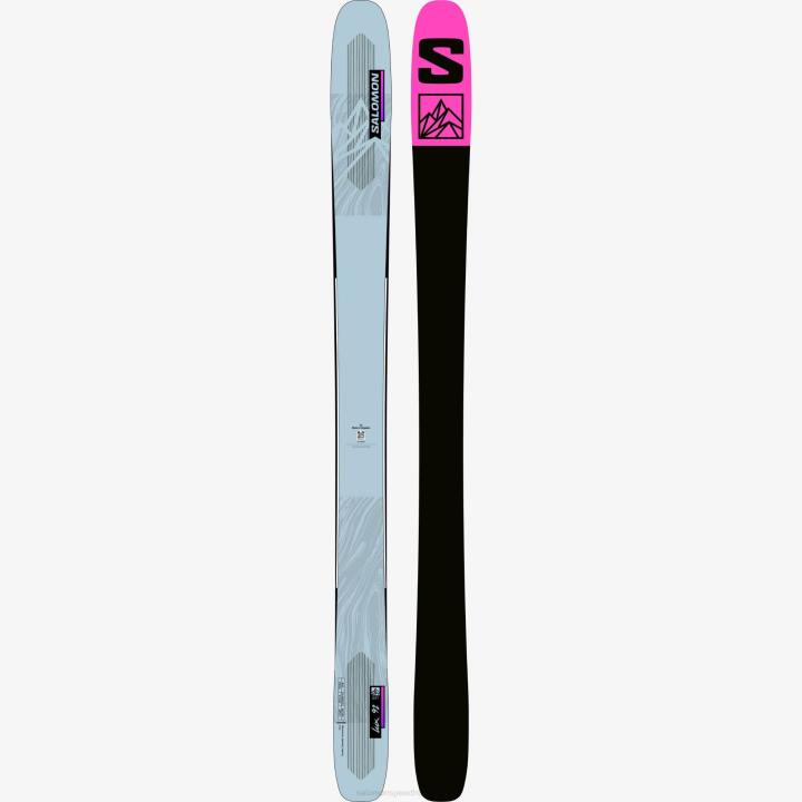 T8842750 Salomon hajnalszürke/neonrózsaszín/fekete lux 92 sí hajnal szürke neon rózsaszín fekete