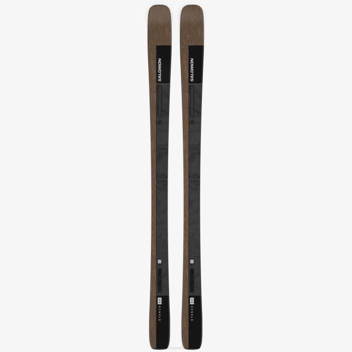 T8842754 Salomon vidra/fekete/sliver metál stance 84 ski vidra fekete csík fém