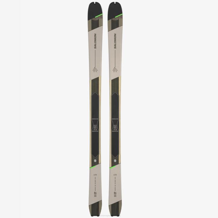T884302 Salomon esős nap/pasztell neonzöld 1/fekete mtn 86 carbon sí esős nap