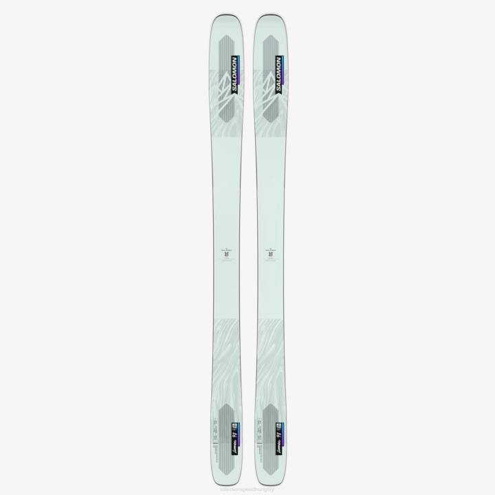 T884309 Salomon fehér moha/alkonyat lila/fekete qst lumen 98 síléc fehér moha