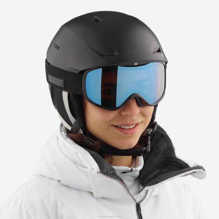T8841926 Salomon fekete női sisak ikon lt access black