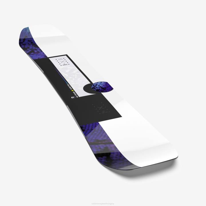 T8841949 Salomon fekete-fehér-lila női park és freestyle snowboard no dráma fekete-fehér-lila
