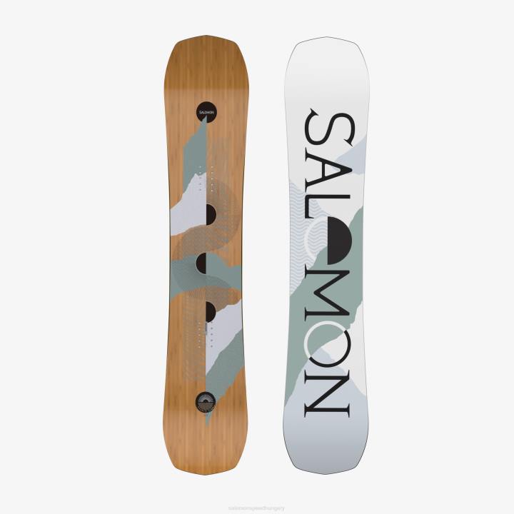 T884369 Salomon barna/zöld dübörög hal snowboard nők barna