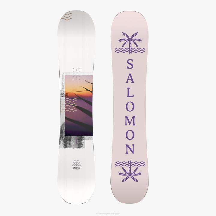 T884372 Salomon rózsaszín lotus snowboard női rózsaszín