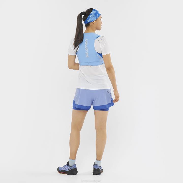T8841857 Salomon provence-ében-tengeri kék női futómellény lombikkal, benne sense pro 5 tengeri kék