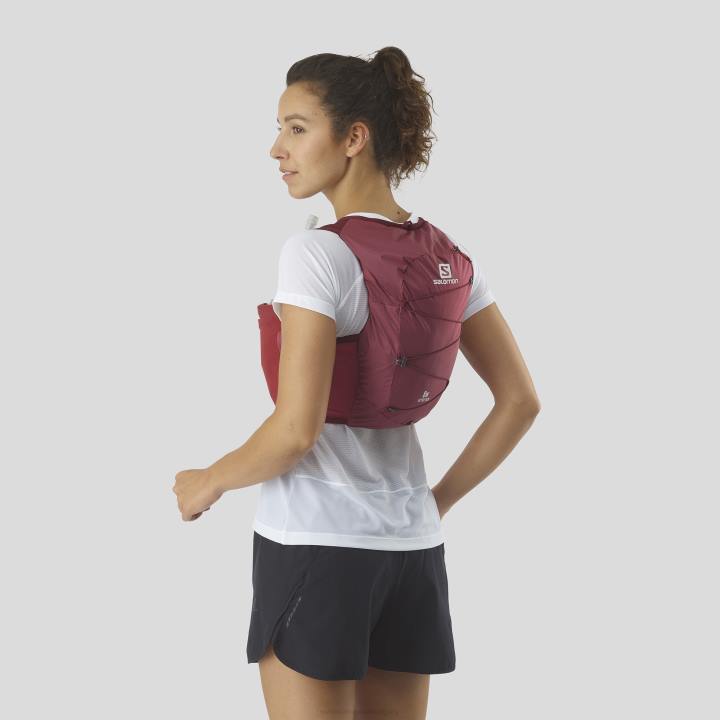 T8842567 Salomon föld vörös/cabernet aktív bőr 8 w-os föld vörös cabernet