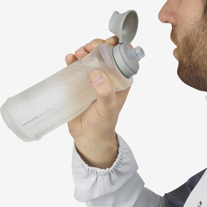T8842632 Salomon tiszta térkép outlife flakon 550ml 18oz átlátszó térkép