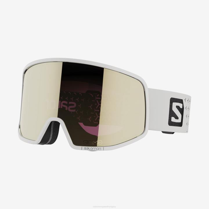 T8842683 Salomon fehér/fekete arany lo fi sigma szemüveg fehér fekete arany új