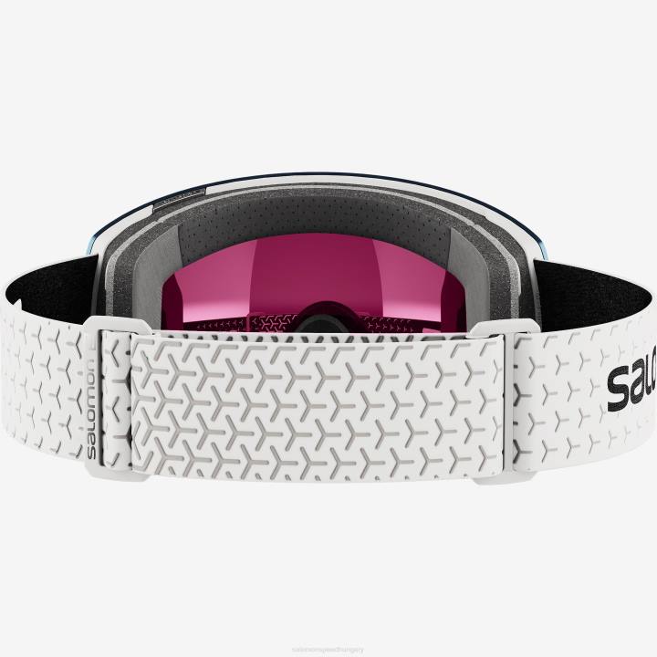 T884291 Salomon fehér/égkék rádium pro sigma szemüveg fehér